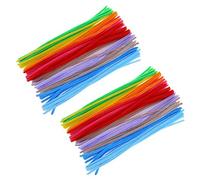 Iyalezirk 200 bandes de laine multicolores en forme de tube