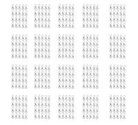 Iyalezirk 200 Pcs Métal Homard Déclencheur Pivotant Fermoir Crochets Clip Boucle Faire Arts Artisanat Porte-Clés Porte-Clés 35mm