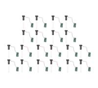 Iyalezirk 20Pcs 20MM Brumisateur à Ultrasons Brumisateur Atomiseur Transducteur Atomiseur Film Plaque Accessoires Humidificateur Joint en Caoutchouc