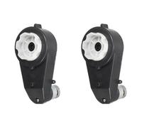 Iyalezirk 2X Boîte de Vitesses 12V550 40000 TR/Min avec Ligne Voiture Électrique pour Enfants Jouet Voiture Moteur Poussette Accessoires