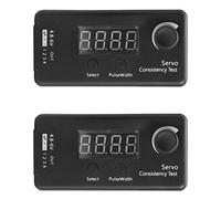 Iyalezirk 2X Mini 3 Modes Numérique Servo/ESC Testeur de Cohérence Mesure de L'Appareil à Gouverner pour RC Hélicoptère Avion Voiture Outil