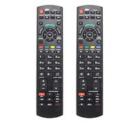 Iyalezirk 2X Télécommande de Remplacement Universelle TV Professionnelle pour Viera TV N2QAYB000350 N2QAYB000572