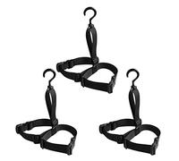 Iyalezirk 3 Pcs Chaussures Crochet Titulaire Suspendu Bottes de Pêche Échec Crochet Ceinture Ceinture