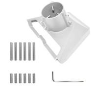 Iyalezirk 3 Tubes Adaptateur Adaptateur Montage Plaque Funte pour Plate-forme pour Plate-forme de Plaques Standard