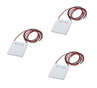 Iyalezirk 3X 12V 5.8A 65W TEC1-12706 Radiateur Thermoelectrique Refroidissement la Plaque et le Module de Semi-Conducteur 40x40mm