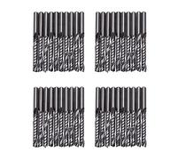 Iyalezirk 40Pcs Cnc Routeur Bit 3.175 x 22mm Simple Flûte Une Spirale Carbure de Carbure Cnc Bit Fraise