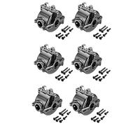 Iyalezirk 4x pour Rc A949 A959 A969 A979 K929 Boîte à engrenages différentiels en métal A949-12 1/18 Pièces métalliques pour véhicules tout-terrain