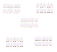 Iyalezirk 50 Set Artistes Mini Toile Set Peinture Artisanat DIY Dessin Table Basse Béquille Cadeau