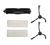 Iyalezirk 5PCS Un Rouleau Filtre Latéral Pièces De Rechange pour Qihoo 360 S10 X100 Max Robot Aspirateur