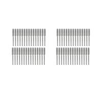 Iyalezirk 60 Pièces Affûteuse de Tronçonneuse Meule de Meule de Meule de Pierre, Mèches de Meulage D'Outil de Meulage de Polissage, 5/32 Pouces / 4 mm