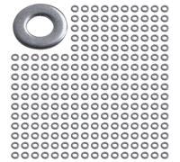Iyalezirk 600Pcs Rondelle Plate en Acier Inoxydable M3 3 mm Métrique 304