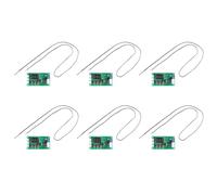 Iyalezirk 6X DC 12 V 24 V 48 V 5A 2 3 4 Fils PWM Moteur Ventilateur Contrôleur de Vitesse Gouverneur Contrôle de Température Support EC Ventilateur