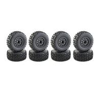 Iyalezirk 8PCS 112mm 1/10 Course Course Course Camion Pneus Roue avec 12mm Hexagonal pour Slash Arrma SENTON VKAR 10SC RC Voiture