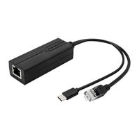 Iyalezirk Adaptateur Splitter Poe 48 V à 5 V Adaptateur Splitter Poe 48 V à 5 V Type C Splitter Poe Splitter