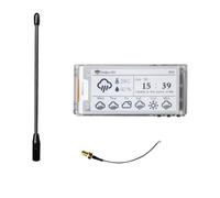 Iyalezirk Affichage E-en-Lin Lora Devboard ESP32 2,13 Pouces Moniteur de Papier Électronique WiFi Ble, Antenne Lora Gateway 915MHz