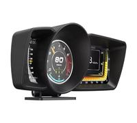Iyalezirk AP-7 HUD -Up Display OBD GPS Dual Ordinateur de Conduite Ordinateur LCD Compteur de Vitesse Universel