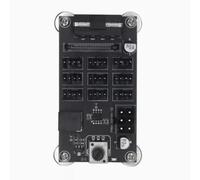 Iyalezirk Boîtier D'Ordinateur Contrôleur de Vitesse Du Ventilateur Module Ventilateur Hub Ventilateur à 9 Canaux PWM Alimentation Électrique Vitesse Du Ventilateur Violent Haute Puissance