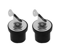 Iyalezirk Bouchon D'échappement De Compression Type De Vis Joint En Caoutchouc Bouchon D'Échappement pour Bateau pour Yacht pour Décharges de Diamètre 7/8 Pouces, Se Verrouille en Position 2 Pièces