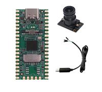 Iyalezirk Carte de Développement RISC-V Milk-V Duo + Caméra 2MP GC2083 + Téléchargeur CV1800B Prenant en Charge Linux pour Les Passionnés D'IoT, Les Joueurs Bricoleurs et Les Pièces Détachées d'or