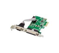 Iyalezirk Carte D'Extension ST39 PCIe X1 CH382L 1S1P RS232 + LTP1 Contrôle D'Extrémité Multifonction Pratique Carte D'Extension Ordinateur Pièces de Rechange Accessoires Pièces