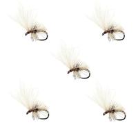 Iyalezirk CDC Small Bite Hook LY022 Luya Fly Fishing Bait Faux pour Mouches