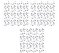 Iyalezirk Clips pour câbles de 300 pièces, support de câble, commandé avec roulements auto-adhésifs résistants, organisateur de gestion du plastique transparent