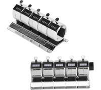 Iyalezirk Compteur Mécanique Manuel En Acier Inoxydable Tally Matériel pour Comptage De Terminaux Outils pour Comptage De Terminaux Statistiques Usine