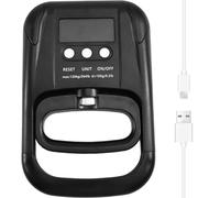 Iyalezirk EH201 Compteur électronique pour main de 120 kg, formateur numérique pour poignées avec écran LCD USB