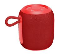 Iyalezirk Enceinte Bluetooth Portable Enceinte Bluetooth sans Enceinte Portable Extérieure Subwoofer Portable sans Petite Enceinte Portable Multifonctionnelle Rouge