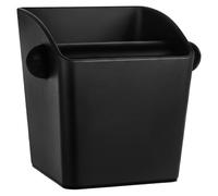 Iyalezirk Espresso Knock Box Carré Mur Latérale Haute Anti-Éclaboussures Knock Boîte Antichoc Anti-dérapant Knock Box Espresso