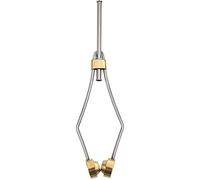 Iyalezirk Évasé pour attacher la pointe de la bobine lignes de protection outils pour attacher la pêche à la mouche efficace tête un cône dans le porte-bobine