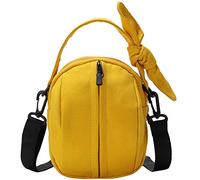 Iyalezirk Ins Nouveau Sac de Téléphone Portable Féminin Lié À la Version Coréenne Du Sac À Bandoulière pour Étudiant Jaune