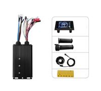 Iyalezirk Kit de Conversion de Puissance au Lithium S966, Compteur à Écran Couleur avec Contrôleur 80 A et Kit de Boost Magnétique 20X Tendeur 8