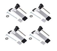 Iyalezirk Kit de fixation rapide en métal de 8 mm pour pince A T-Track DIY