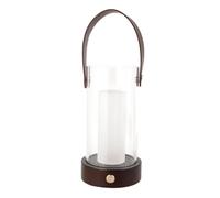 Iyalezirk Lampe de Nuit Portable en Bois Minimaliste Nordique - 3 Couleurs, Rechargeable par USB, Lampe Intérieure et Extérieure à Main