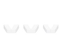 Iyalezirk Lot de 108 étiquettes autocollantes porte-cartes index poches porte 6 x 8,5 cm porte-cartes en plastique transparent porte-étiquettes adhésives