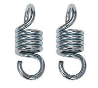Iyalezirk Lot de 2 ressorts pour hamac, capacité de charge de 300 kg, ressorts d'extension pour hamacs suspendus et balançoires de porche