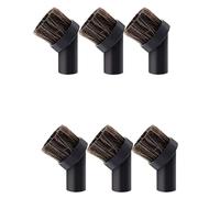 Iyalezirk Lot de 6 brosses à poussière en crin doux de remplacement de l'aspirateur, outils de nettoyage, diamètre intérieur 32 mm