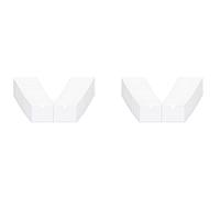Iyalezirk Lot de 72 étiquettes autocollantes porte-cartes index poches porte 6 x 8,5 cm porte-cartes en plastique transparent porte-étiquettes adhésives