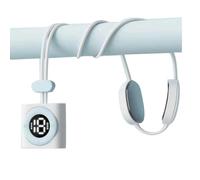 Iyalezirk Mini Pendentif Masseur de Cou Chauffant par Impulsions Multifonctionnel Suspendu Protecteur de Cou Pendentif Instrument Cervical Facile à Utiliser, B