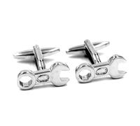 Iyalezirk Modélisation de Boutons de Manchette en Métal, Outil de Bricolage, Kit D'Outils Utilitaires, Clé D'Ornement, Ensemble de Boutons de Manchette, Pièces de Rechange, Accessoires