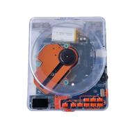 Iyalezirk Music Player Transparent Transparent Bluetooth Bayon Box CD Lecteur d'apprentissage Anglais Resparent Transparent