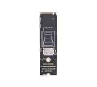 Iyalezirk NVME M. 2 PCIE to SFF-8611 / SFF-8612 la Carte D'Adaptateur Prend en Charge M. 2 à L'Interface OcuLink PCIe 3.0/4.0 pour U. 2 / U.3 SSDS A