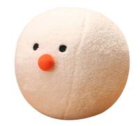 Iyalezirk Poupée en Peluche Boule de Neige Blanche en Forme de Boule, Poupée de Dessin Animé, et Mignonne, Cadeau de Festival pour Enfants, 20 cm