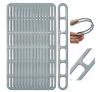 Iyalezirk Pour les Auvents Guy Element, Pack de 25 Échelles, Tendeur en Caoutchouc pour Tentes, Accessoires de Camping