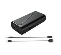 Iyalezirk Récepteur Audio Bluetooth 5.4 3,5 mm Anti-Interférences, Boucle de Terre, Filtre Anti-Bruit, Isolateur