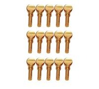 Iyalezirk Vis de Serrage A Col de Saxophone de Cuivre de Clarinette D'or Pieces D'Instrument A Vent Tenor Alto Soprano Paquet de 15