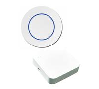 Iyalezirk Zigbee Wireless Smart Scene Switch avec Gateway Intelligent Automation Linkage Work For Smart Life