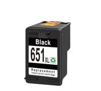 IYBYNYHN 651 Remplacement de la Cartouche d'encre Compatible avec OfficeJet 202 202C 252 252C et - Ink Advantage 5575 5645 Imprimantes(HP 651xl 1bk)