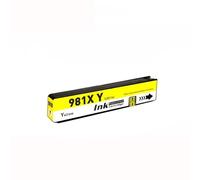 IYBYNYHN Cartouche à Encre Compatible Compatible avec 981x 981x 981 981 Couleur d'entreprise à Part(HP981X Yellow)